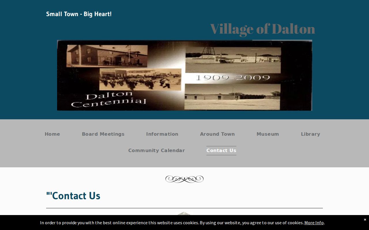 Dalton warrant records village office contact